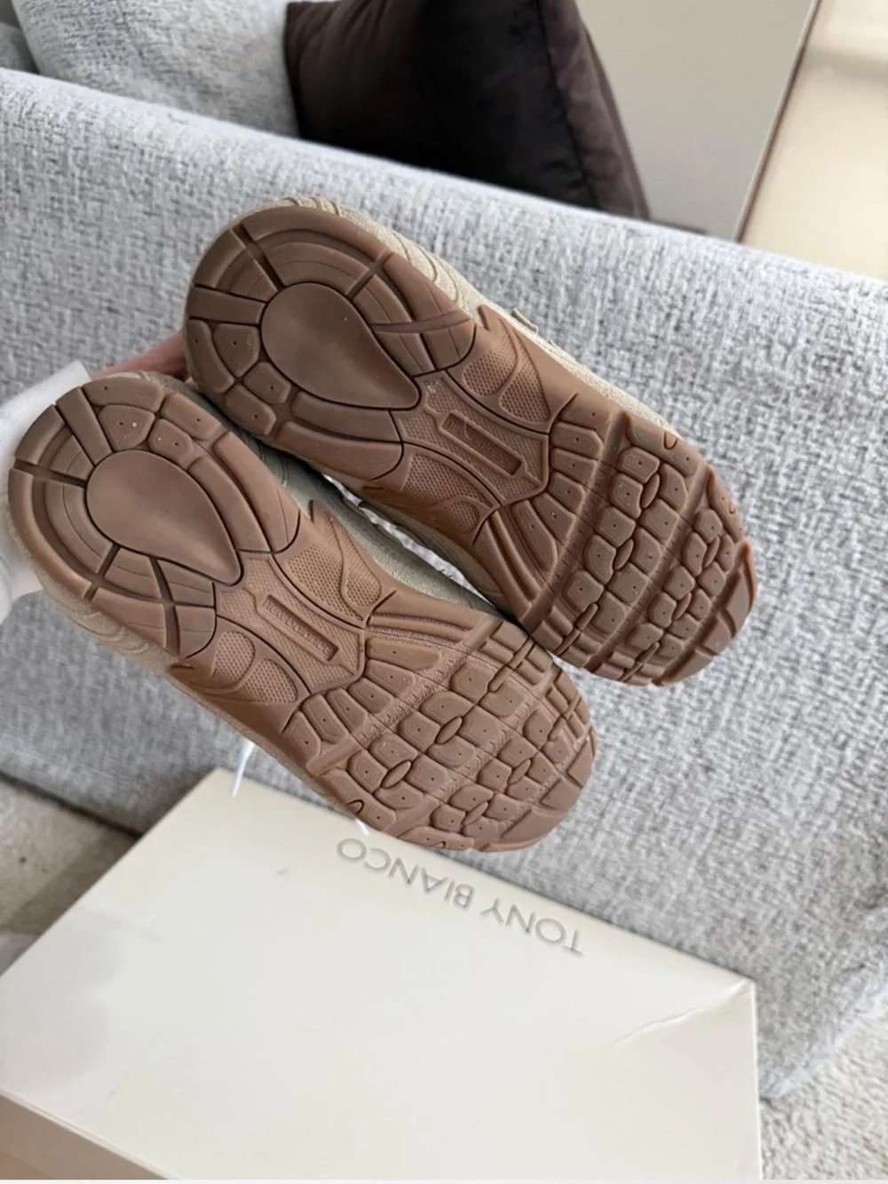 New Balance X Miu Miu 530 SL suede sneakers